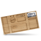 RAW Triple Flip Magnetic Bamboo Rolling Tray