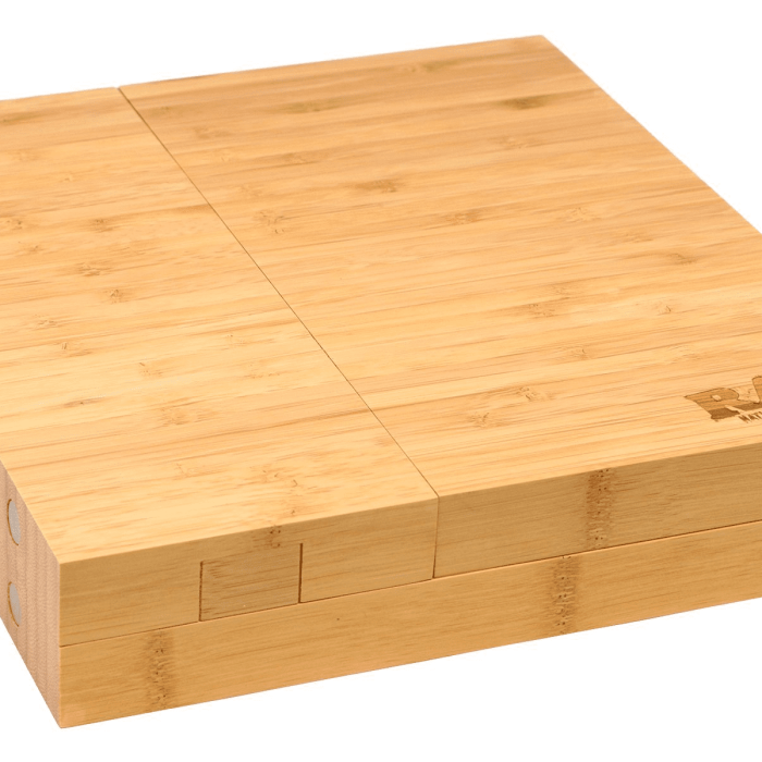 RAW Triple Flip Magnetic Bamboo Rolling Tray