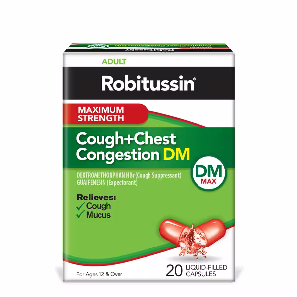 Buy Robitussin DM (dextromethorphan + guaifenesin) Robitussin DM (dextromethorphan + guaifenesin)
