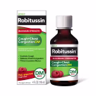 Robitussin DM (dextromethorphan + guaifenesin)