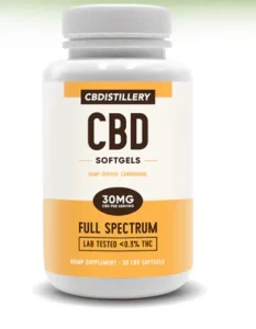 Full Spectrum CBD Softgels – 30mg – 30 Count $60.00