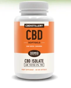 THC Free CBD Isolate Softgels – 30mg CBD – 60 Count $115.00