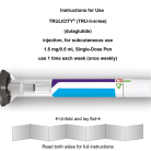 Trulicity 1.5mg Injection (4-Pack) | Weekly Diabetes Treatment for Blood Sugar Control