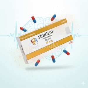 Strattera Atomoxetine 10 Mg 14 Caps