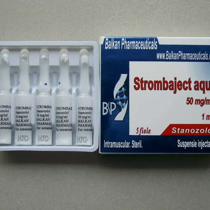 Buy Strombaject aqua 50mg/ml (Stanozolol ) – 10 Ampoules per pack Strombaject aqua 50mg/ml (Stanozolol ) – 10 Ampoules per pack