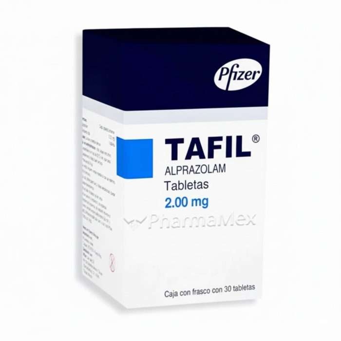 Buy Tafil Alprazolam 2 Mg 30 Tabs (Xanax) Tafil Alprazolam 2 Mg 30 Tabs (Xanax)