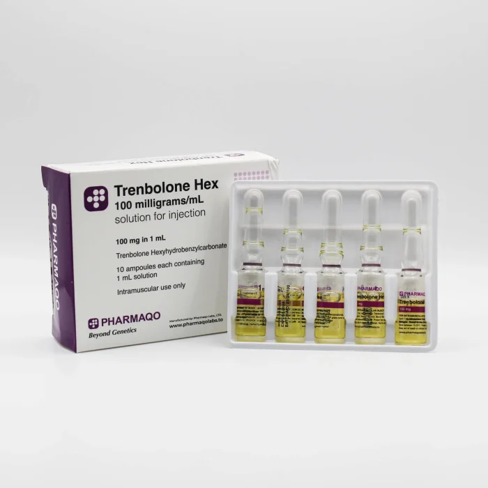 Trenbolone Hex 100-mg Injection – PharmaQo Labs (Hexahydrobenzylcarbonate)