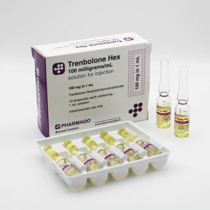 Trenbolone Hex 100-mg Injection – PharmaQo Labs (Hexahydrobenzylcarbonate)