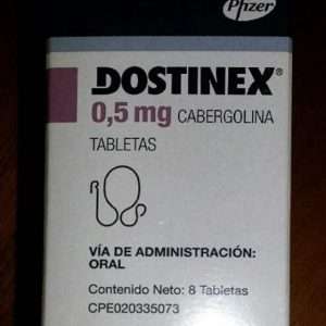 Dostinex 0.5mg (Cabergoline) Tablets