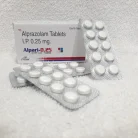 Alprazolam 0.25mg: Anti Anxiety Medication