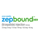 Zepbound Tirzepatide Injection Prefilled Syringes 12.5 mg/0.5 mL Pen-Style (4-Pack) **Refrigeration Required** (RX)