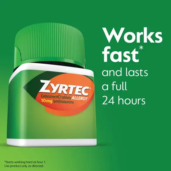 Buy Zyrtec (Cetirizine) Zyrtec (Cetirizine)