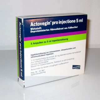 Buy Actovegin 5×5 Ml 200 Mg Box Actovegin 5×5 Ml 200 Mg Box