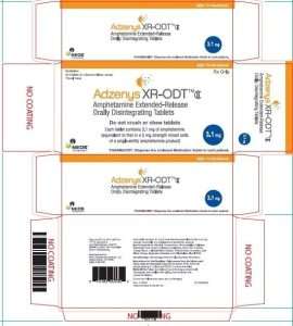 Adzenys XR-ODT (amphetamine XR ODT)