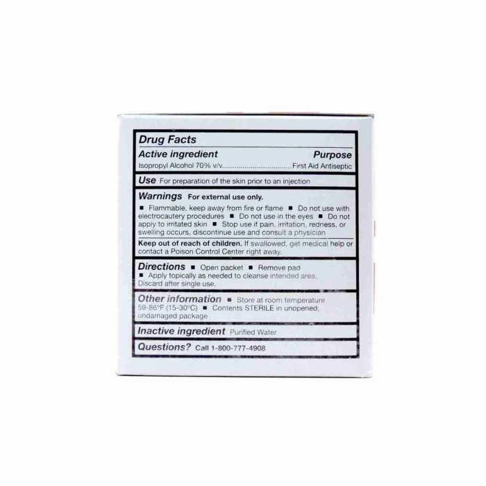 Buy Alcohol Prep Pads, Sterile, Mckesson, 1.75 X 3.25”, Large, 100/box Alcohol Prep Pads, Sterile, Mckesson, 1.75 X 3.25”, Large, 100/box