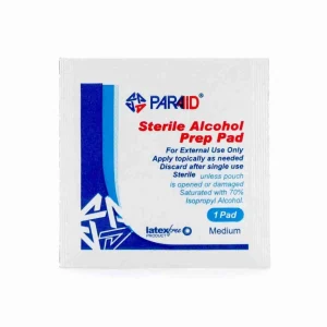 Sterile Alcohol Prep Pads – Paraaid® ( 1.25″ X 2.5″, Medium, 200/box)