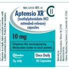 Aptensio XR (methylphenidate ER)