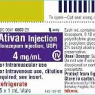 BUY Ativan (Lorazepam) 4mg/ml 10ml Vial CIV, PRICE PER PACK!