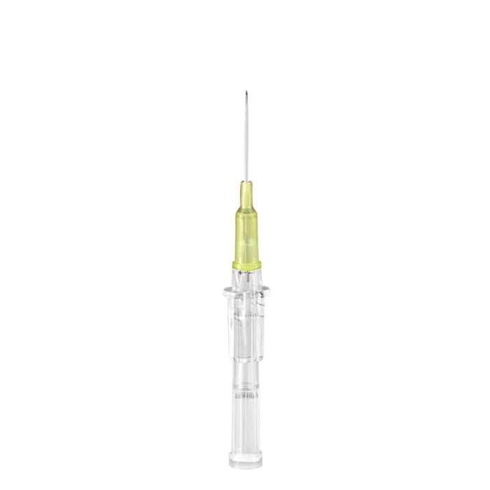 Catheter, Iv, 24g X 3×4″, Yellow, Teflon, Sterile, Safelet®, 50/box