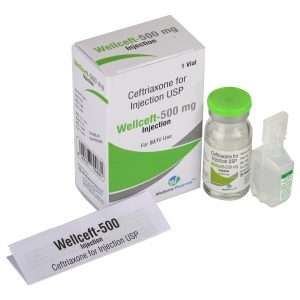 Ceftriaxone (injection) — gonorrhea treatment