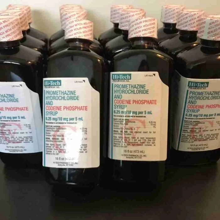 6.25mg-10mg/5mL Promethazine HCl/Codeine Phosphate Syrup