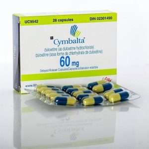 Cymbalta 60mg Caps, 100 Count Tabs Ciii Each Per Pack!