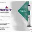 Mounjaro (Tirzepatide) Injection 7.5 mg/0.5 mL Prefilled Syringes (4-Pack) **Refrigeration Required (RX)