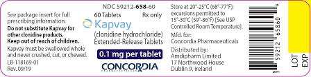 Buy Kapvay (clonidine ER — non-stimulant) Kapvay (clonidine ER — non-stimulant)