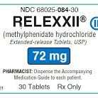 Relexxii (methylphenidate equivalent brand)