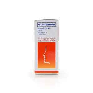 Guaifenesin Benadryl Exp Syrup