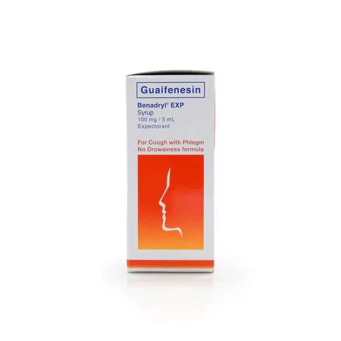 Buy Guaifenesin Benadryl Exp Syrup Guaifenesin Benadryl Exp Syrup