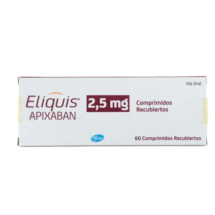 Buy Eliquis 2.5mg (Apixaban) – Blood Thinner for Stroke Prevention and Clot Treatment Eliquis 2.5mg (Apixaban) – Blood Thinner for Stroke Prevention and Clot Treatment