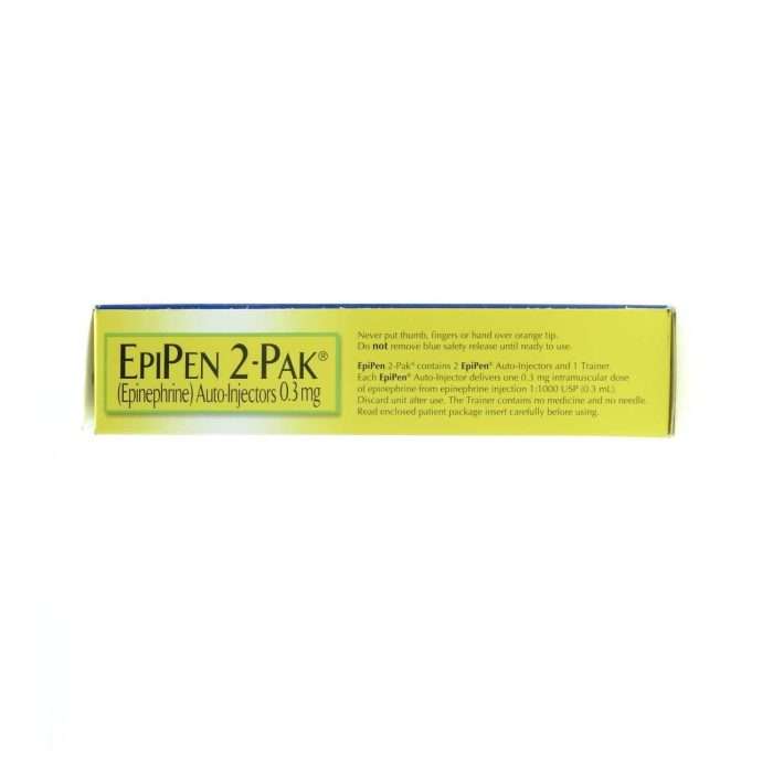 Epipen, 0.3mg, 1:1000 Single-Use, Auto-Injector, 2/Box!