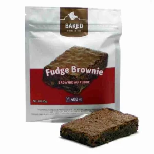 Baked Fudge Brownie Candy