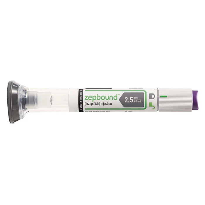Buy Zepbound Tirzepatide Injection Prefilled Syringes 2.5 mg/0.5 mL Pen-Style (4-Pack) Zepbound Tirzepatide Injection Prefilled Syringes 2.5 mg/0.5 mL Pen-Style (4-Pack)