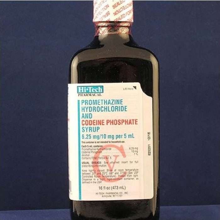 Buy Generic Hi Tech Promethazine codeine HCl/Codeine Phosphate 6.25mg-10mg/5mL Syrup, PRICE EACH PER BOTTLE! Generic Hi Tech Promethazine codeine HCl/Codeine Phosphate 6.25mg-10mg/5mL Syrup, PRICE EACH PER BOTTLE!