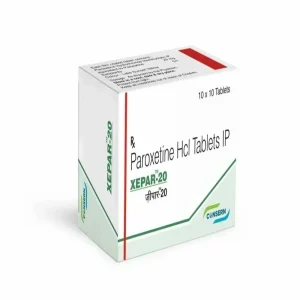 Paroxetine Hcl 20 Mg Tablet