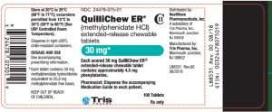QuilliChew ER (chewable methylphenidate)