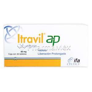 Itravil Ap Clobenzorex 60 Mg 30 Caps Extended Release