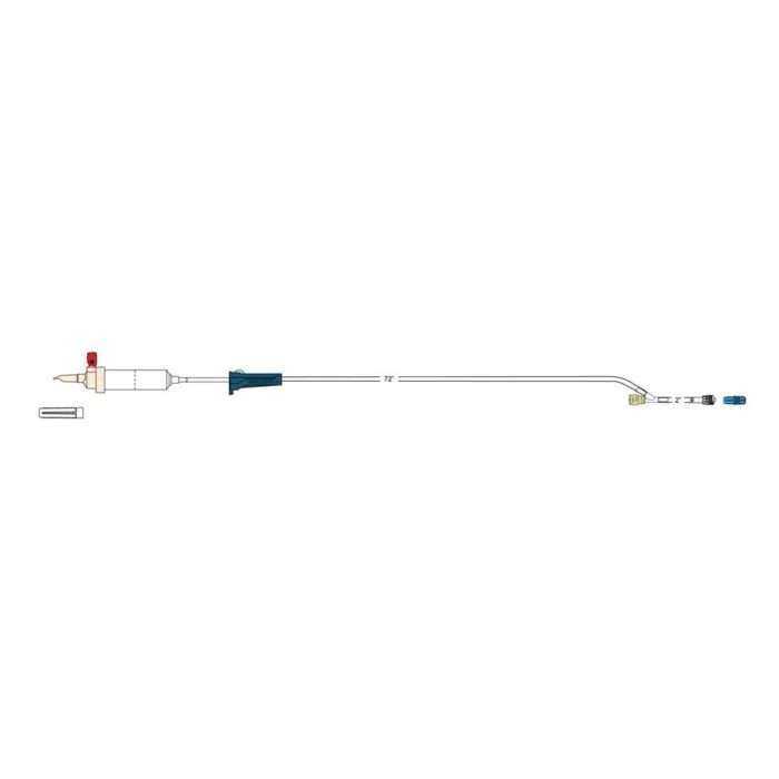 Iv Set, Vented Spike, 20 Drops/ml, 1 Injection Site, Spin-lock®, Latex Free, 80″, 50/case