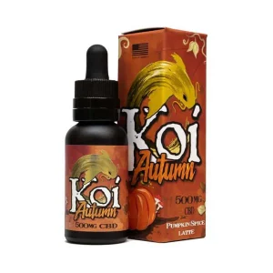 PUMPKIN SPICE LATTE CBD OIL – AUTUMN KOI