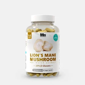 Lion’s Mane Mushroom 1:1 Extract Capsules