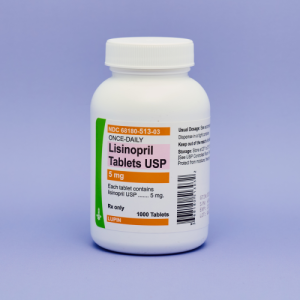 Lisinopril 5mg, 10mg, 20mg, 30mg, 40mg