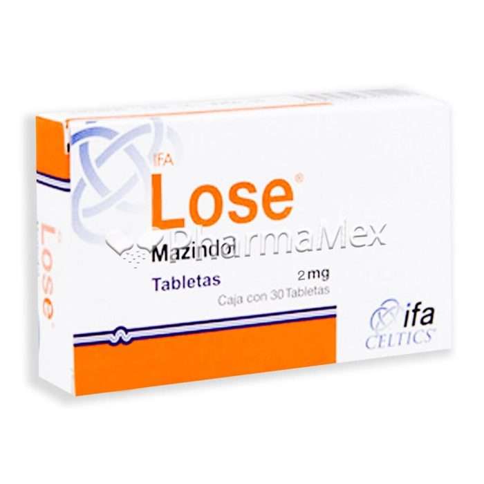 Mazindol Lose-ifa 2 Mg 30 Tabs