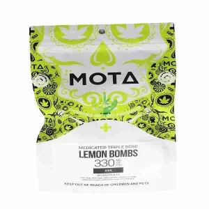 Triple Dose Lemon Bomb Cookies 330mg THC
