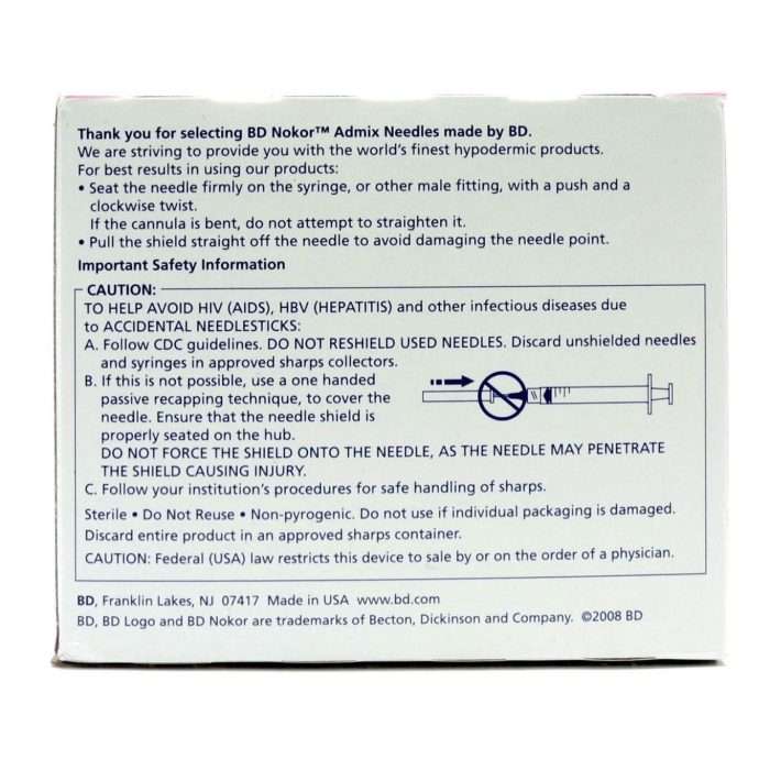 Buy Needle, Non-coring, 18g X 1 1/2″, Nokor™, 100/box Needle, Non-coring, 18g X 1 1/2″, Nokor™, 100/box