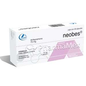 Norex Neobes Amfepramone Hydrochloride 75 Mg 30 Tabs