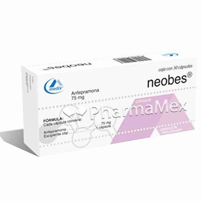 Buy Norex Neobes Amfepramone Hydrochloride 75 Mg 30 Tabs
