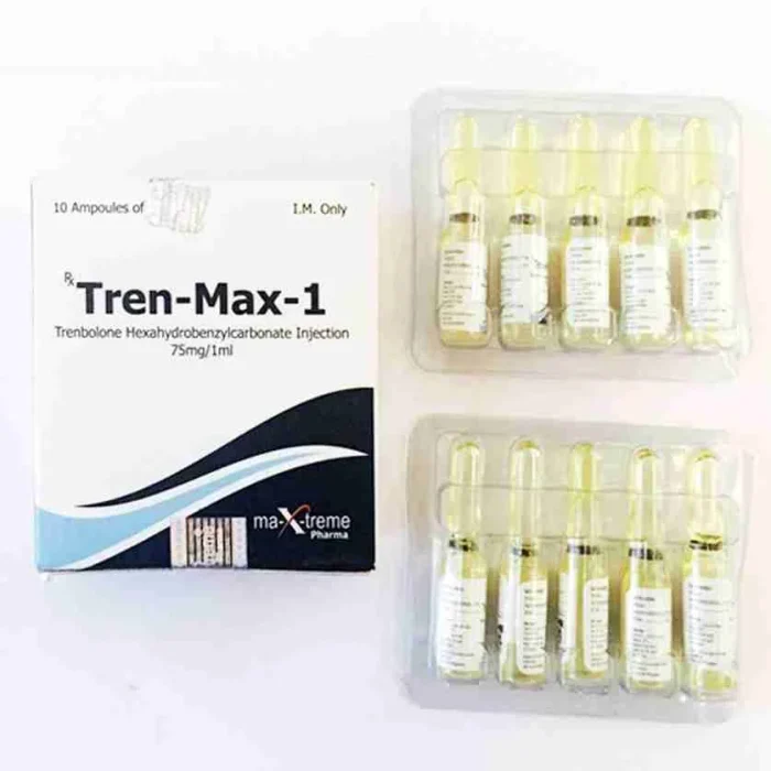 Tren max 75mg / 1ml 10 Ampoules