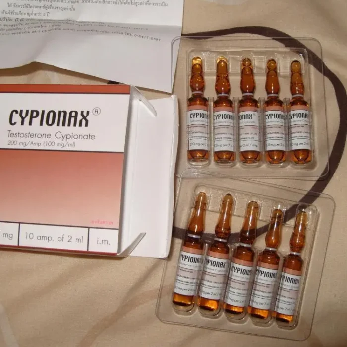 Cypionax 200mg (Testosterone Cypionate 10 ampoules), PRICE PER AMPOULE!